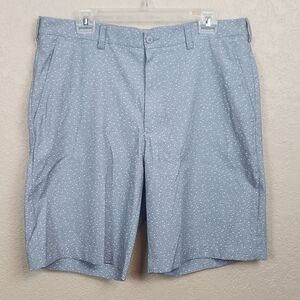 PGA Tour Gray Print Athletic Shorts 34 Waist (5243)